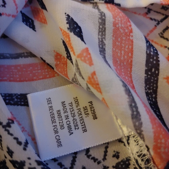 Almost famous semi sheer tribal pattern tank - Picture 3 of 4